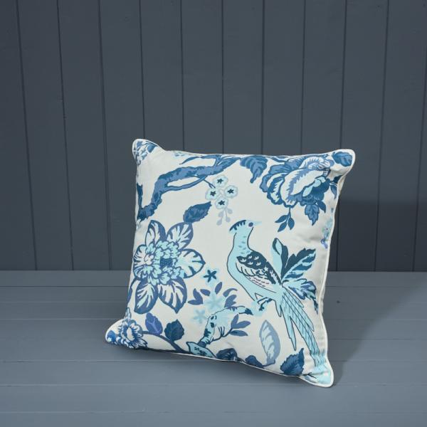 Handmade Washable Cotton Printed Cushion with Filling