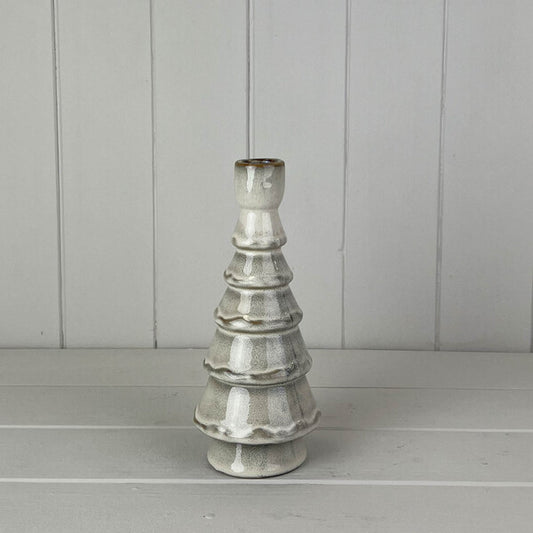 Glazed Ceramic Candle Holder