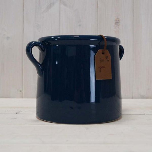 Blue Pot "For You" Vase