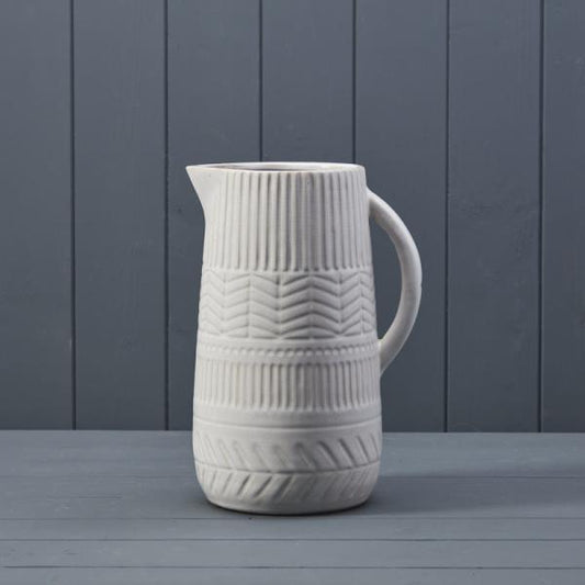 White Ceramic Jug