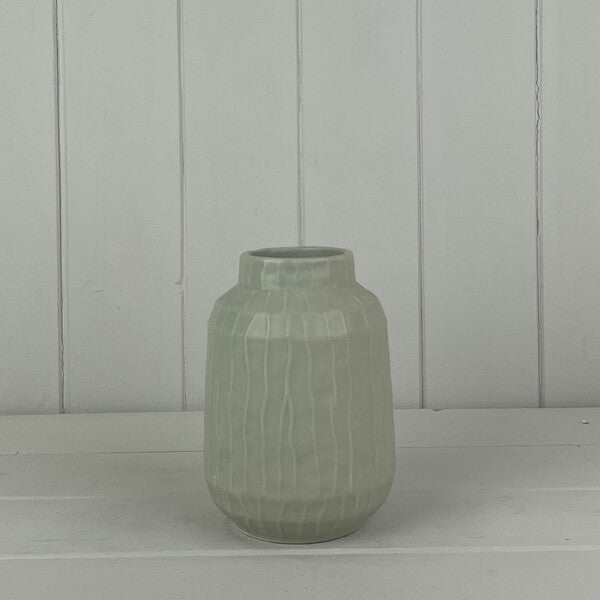 Glazed Pistachio Vase