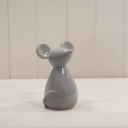 Medium Grey Ceramic Mouse