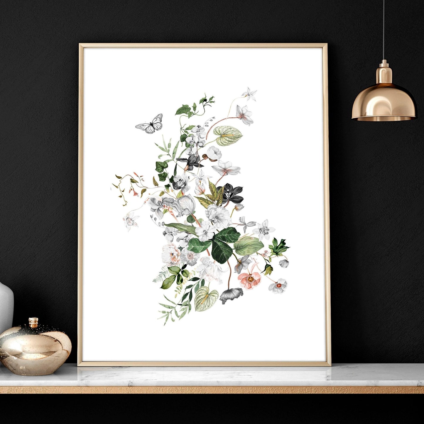 Paintings for home office | set of 3 wall art prints