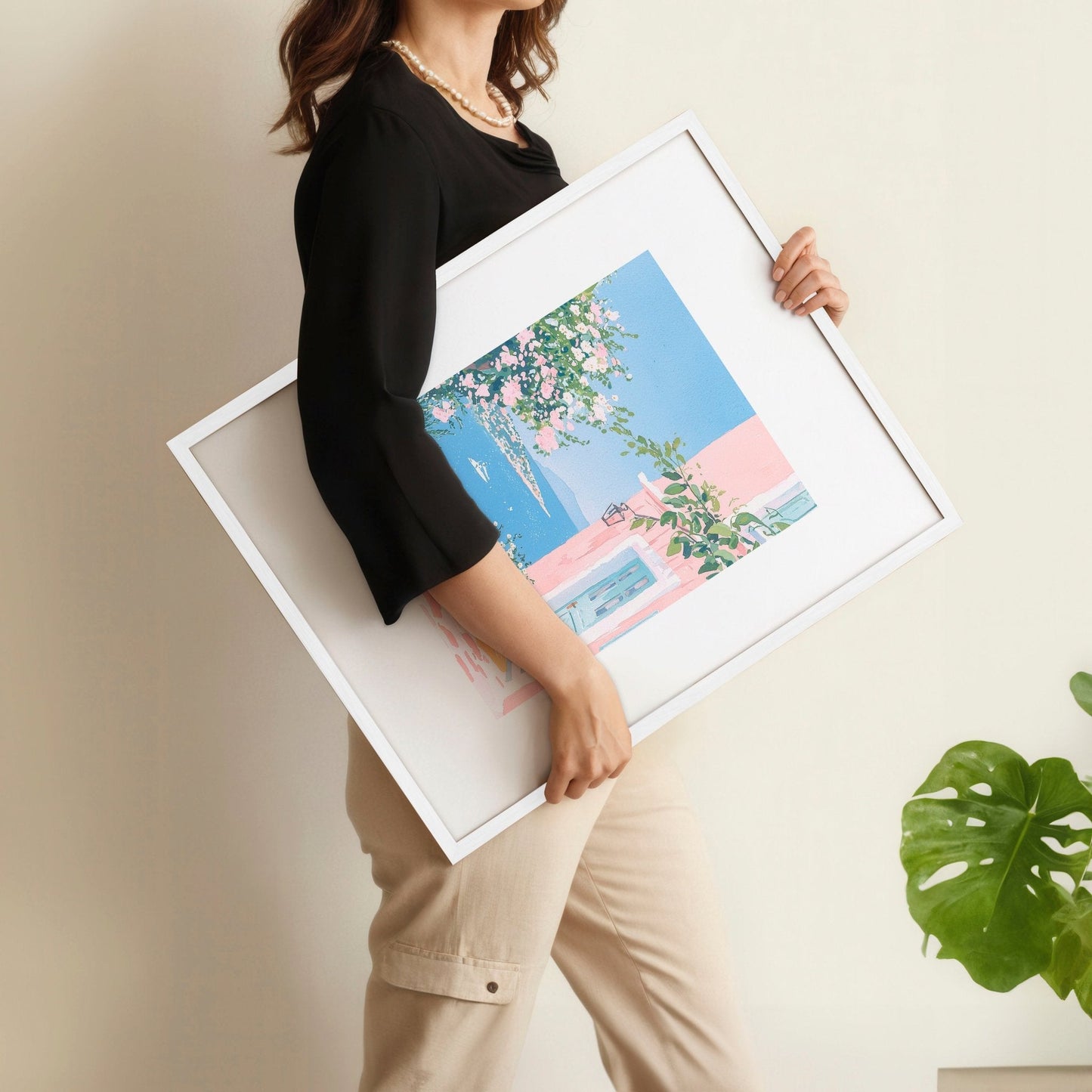 Paintings Of The Sea | Set of 3 Beach Decor Wall art Prints