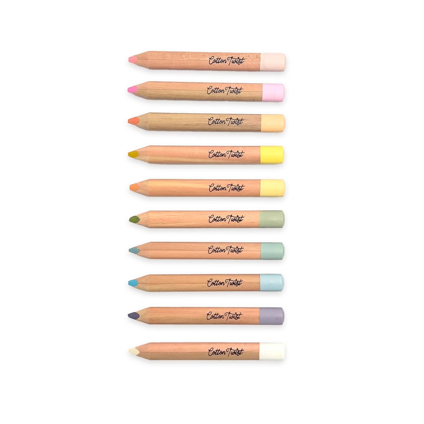 Pastel Mix Watercolour Pencils Gift Set in Reusable Tin
