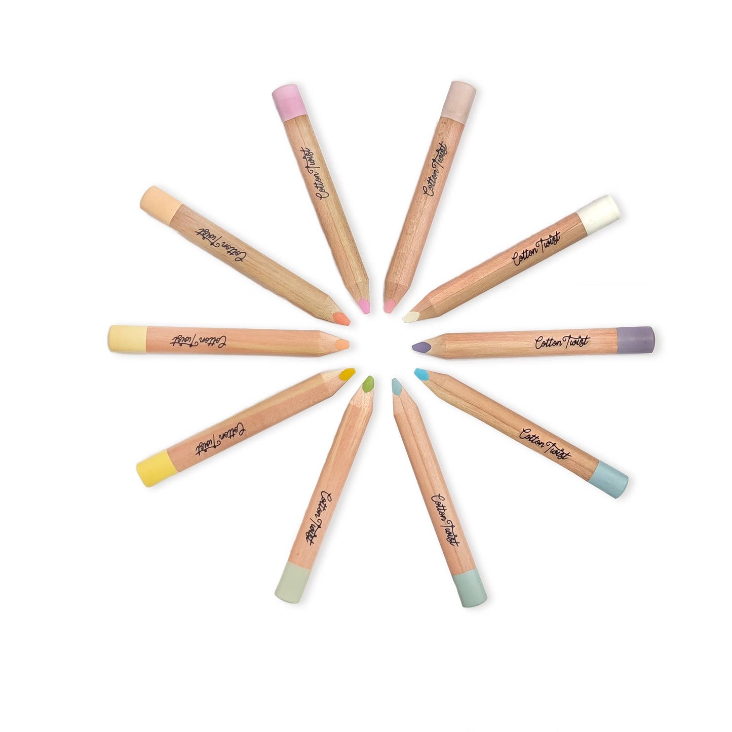 Pastel Mix Watercolour Pencils Gift Set in Reusable Tin