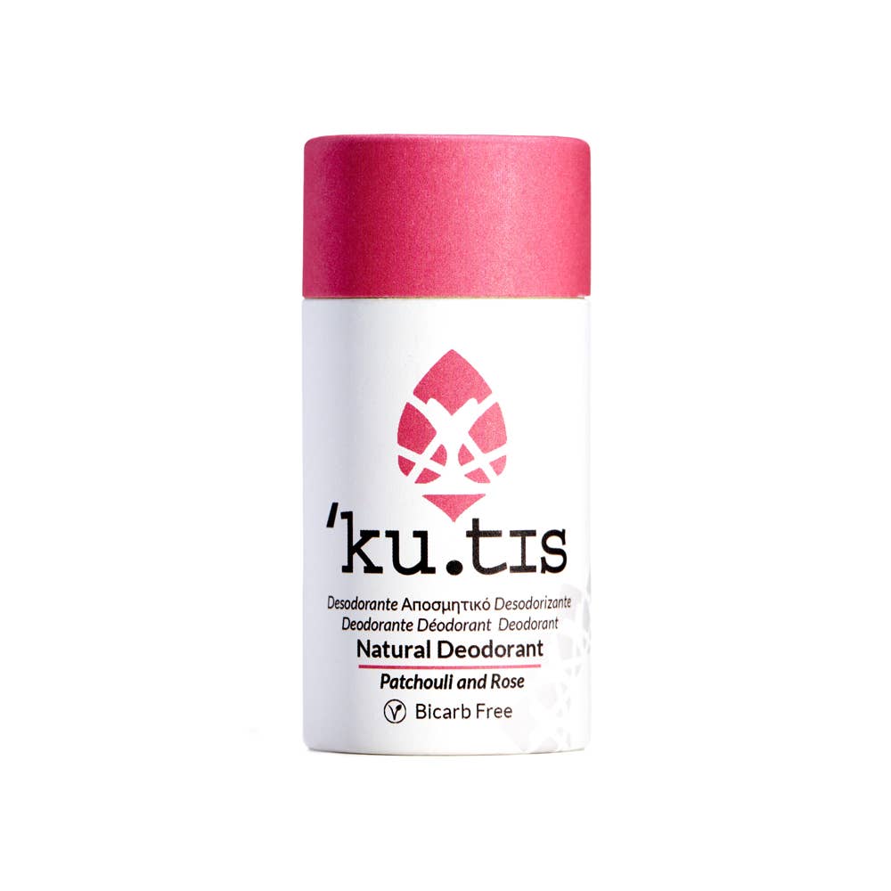 Patchouli and Rose Bicarb Free Deodorant for Sensitive Skin