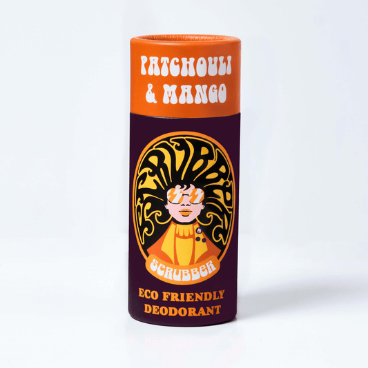 Patchouli & Mango Roll On Eco Friendly Deodorant, Plastic Free Extra Sensitive Anti Perspirant