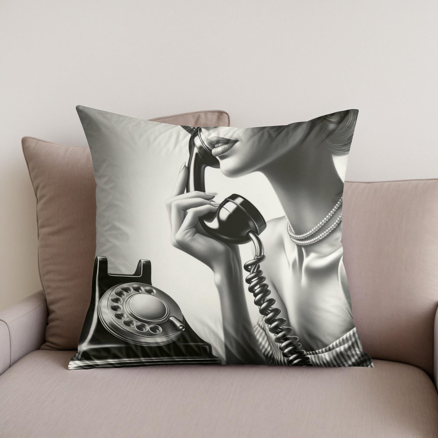 Timeless Conversations Cotton Cushion