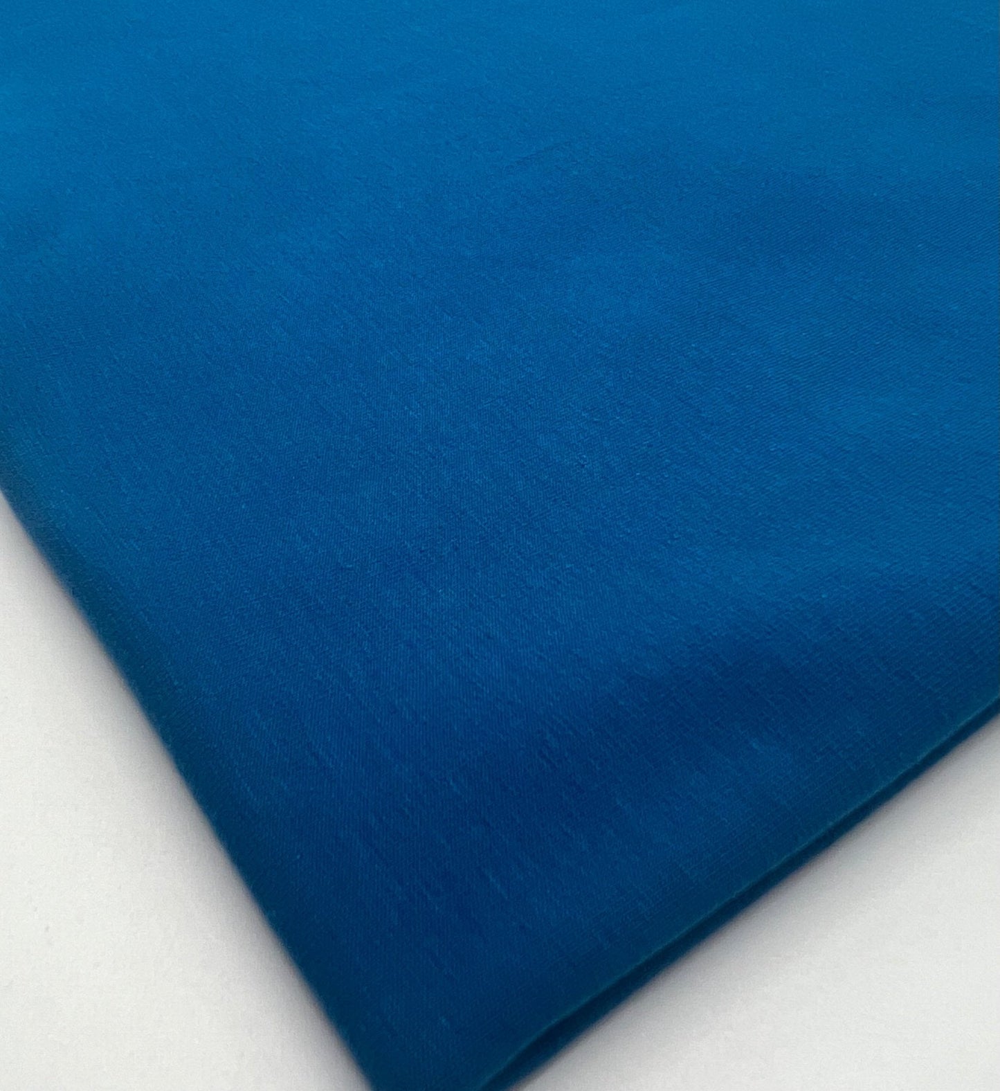 Peacock Blue Cotton Stretch Jersey 240 GSM 92/8 Lycra 4 Way Stretch