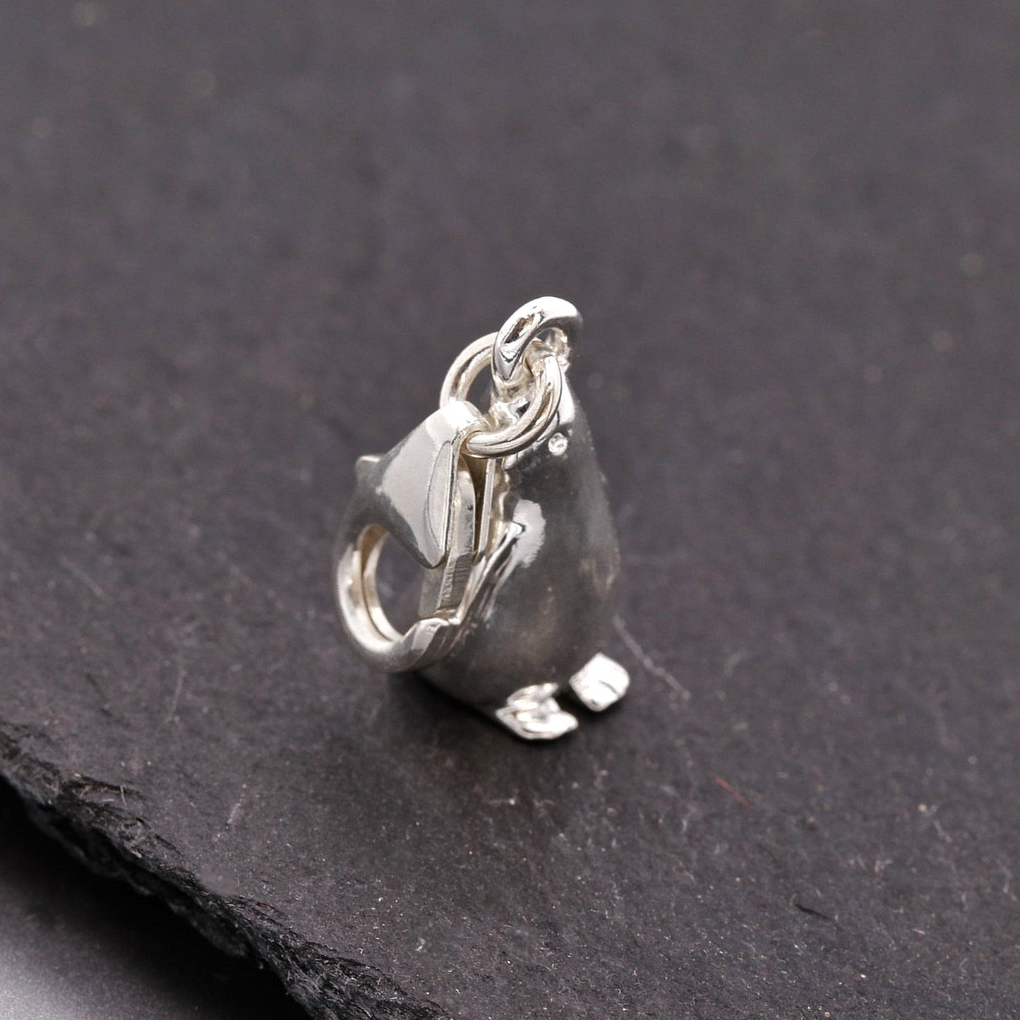 Penguin Silver Charm