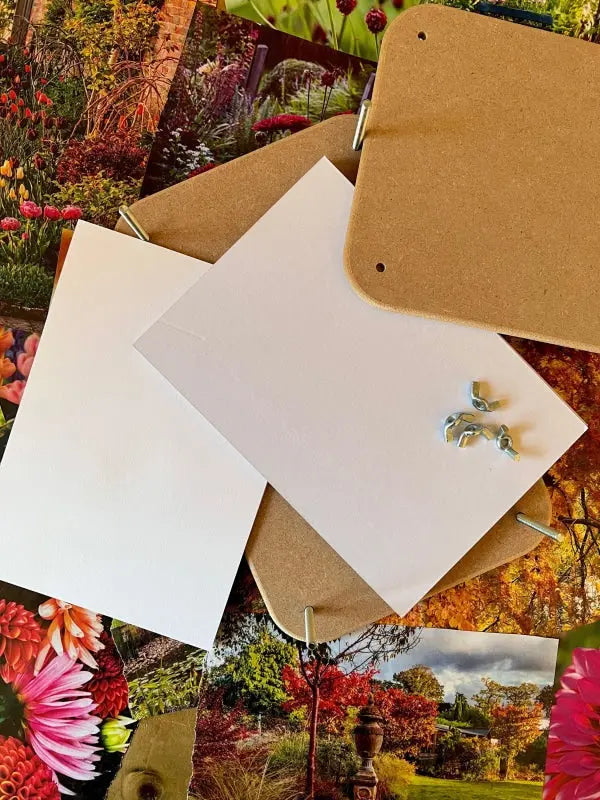 Perfect for Pressing Seed Box plus Wooden Flower Press