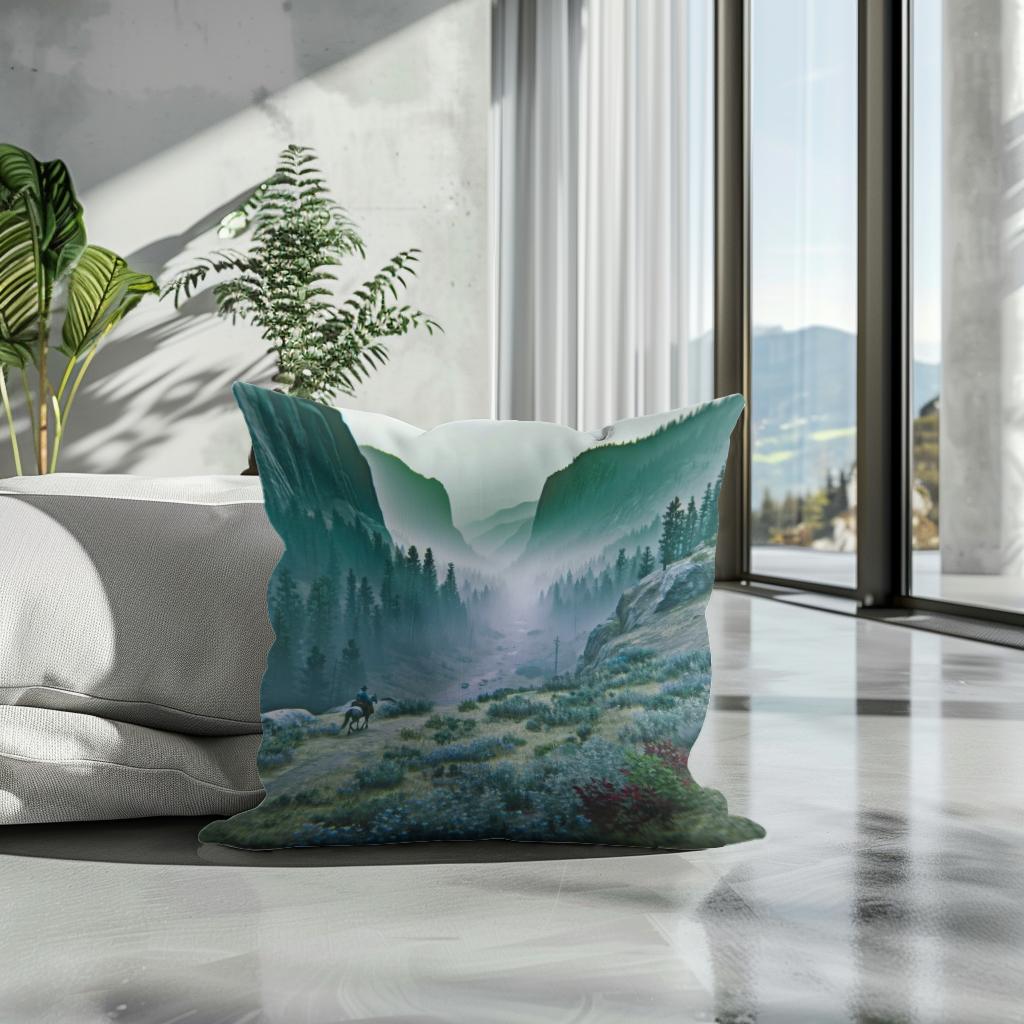 Mystic Pass Cotton Cushion