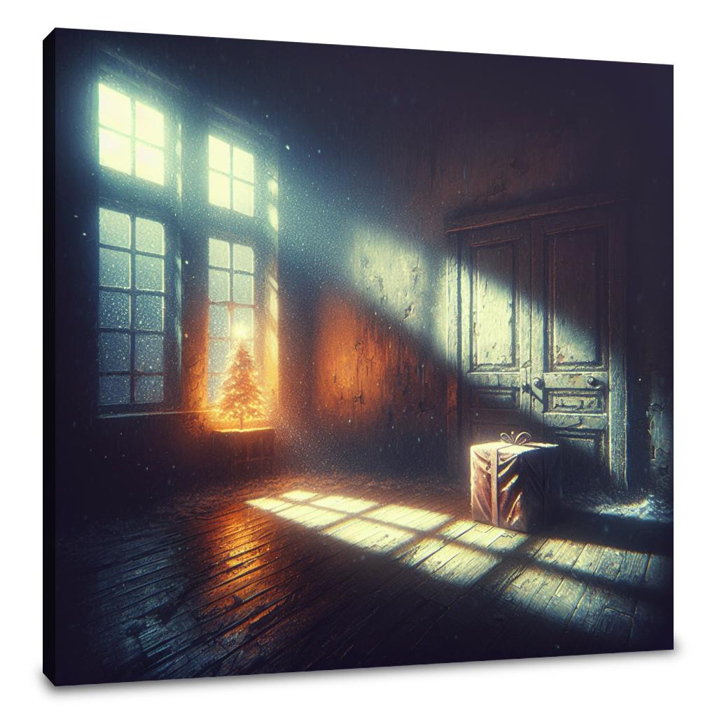 Solitude's Christmas Eve Canvas