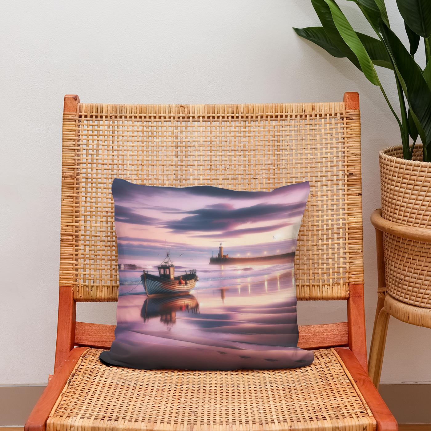 Newcastle Dusk Serenity Cotton Cushion