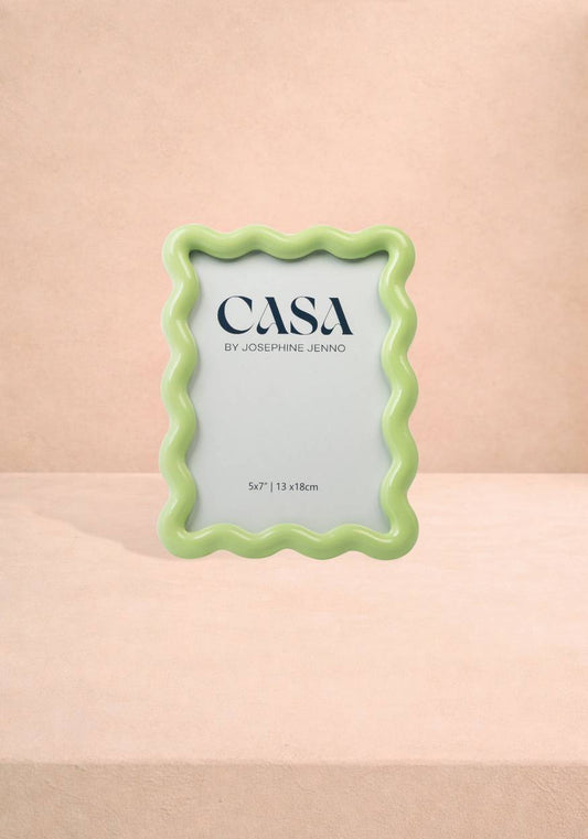Ivy Mint Ripple Frame 7x5"