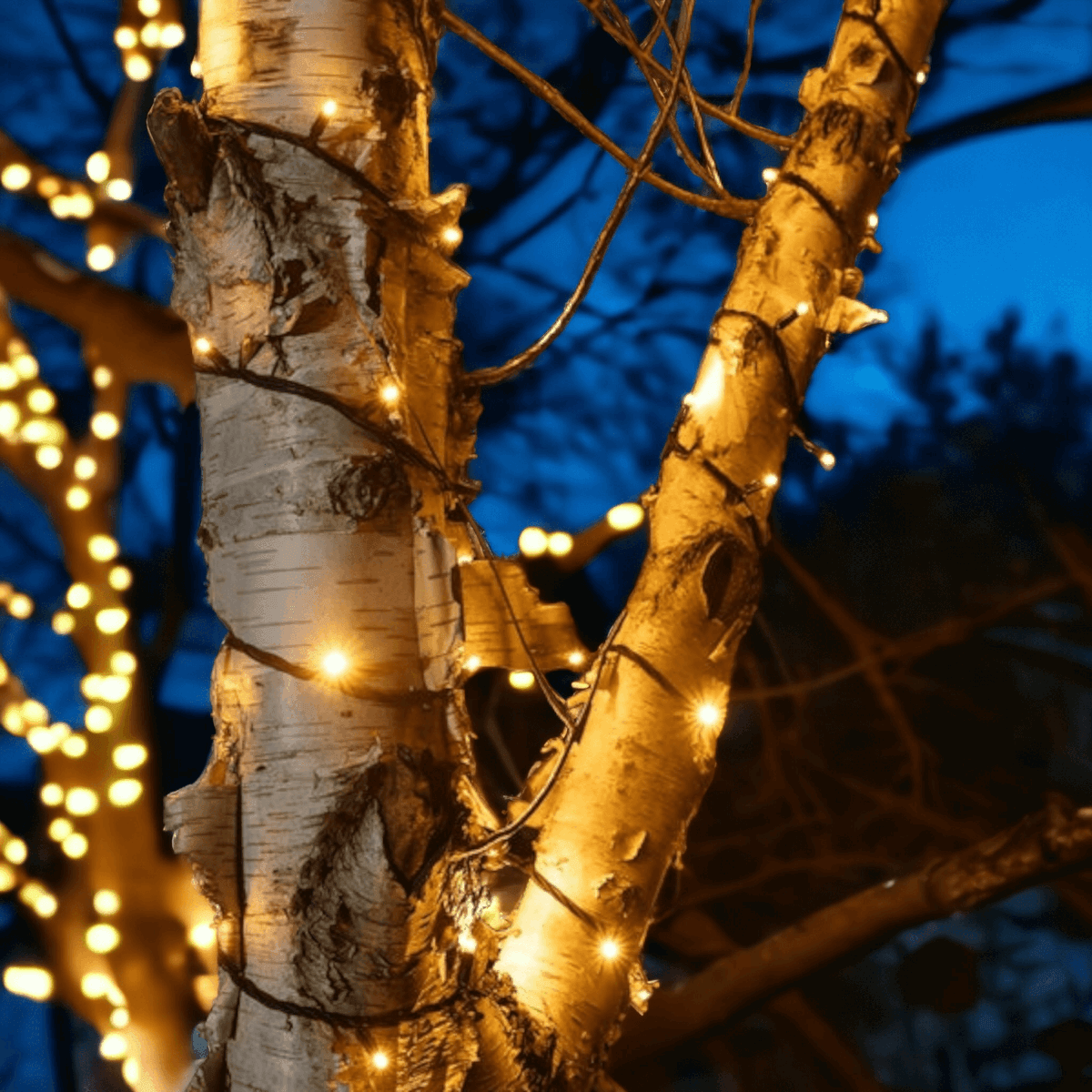 Pro Link Connectable Outdoor LED Fairy String Lights - Warm / Bright White