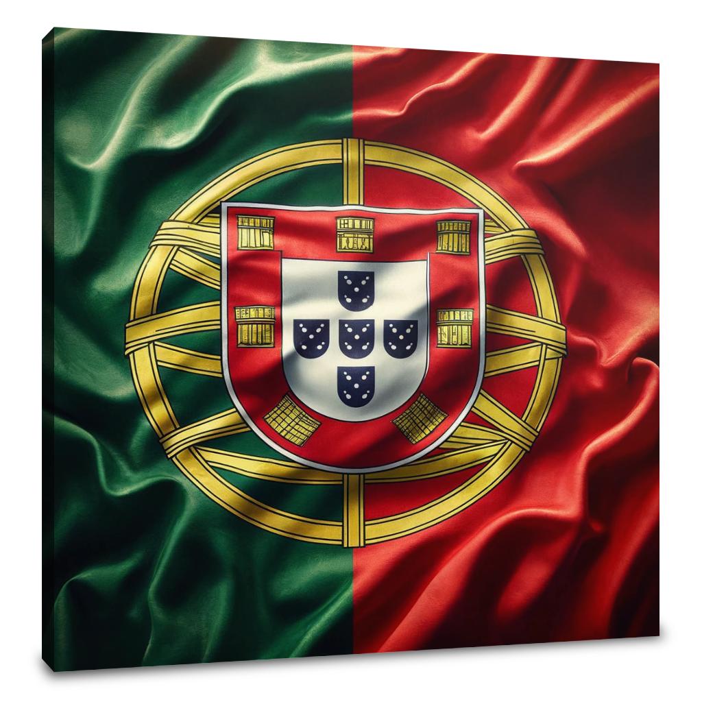Portugal Flag Canvas