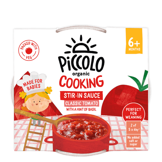 Piccolo Organic Classic Tomato Sauce Baby Pasta Sauce 120g