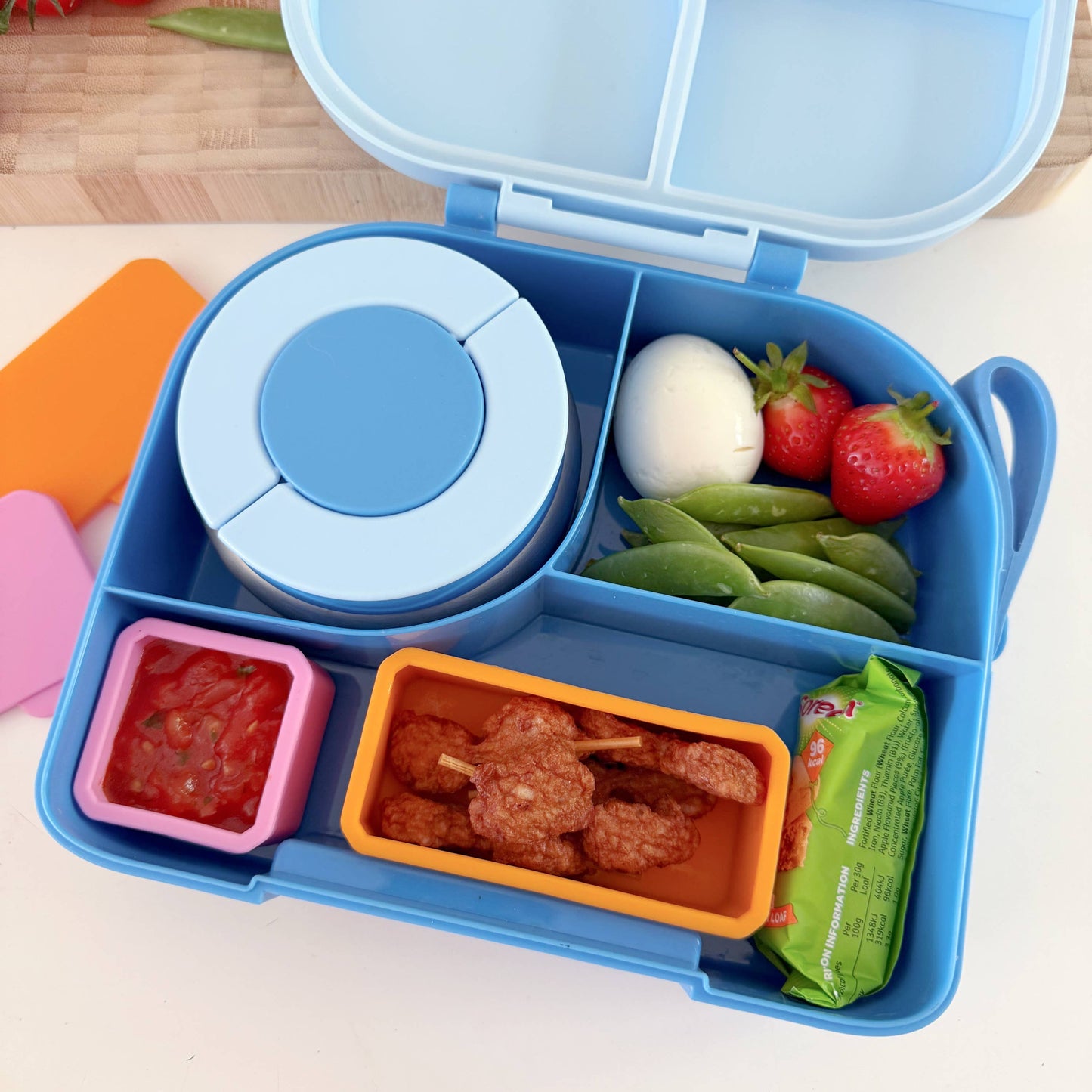 Pick Plates Large Pick & Dip Pots – Leakproof Silicone Sauce Containers 3 Pack