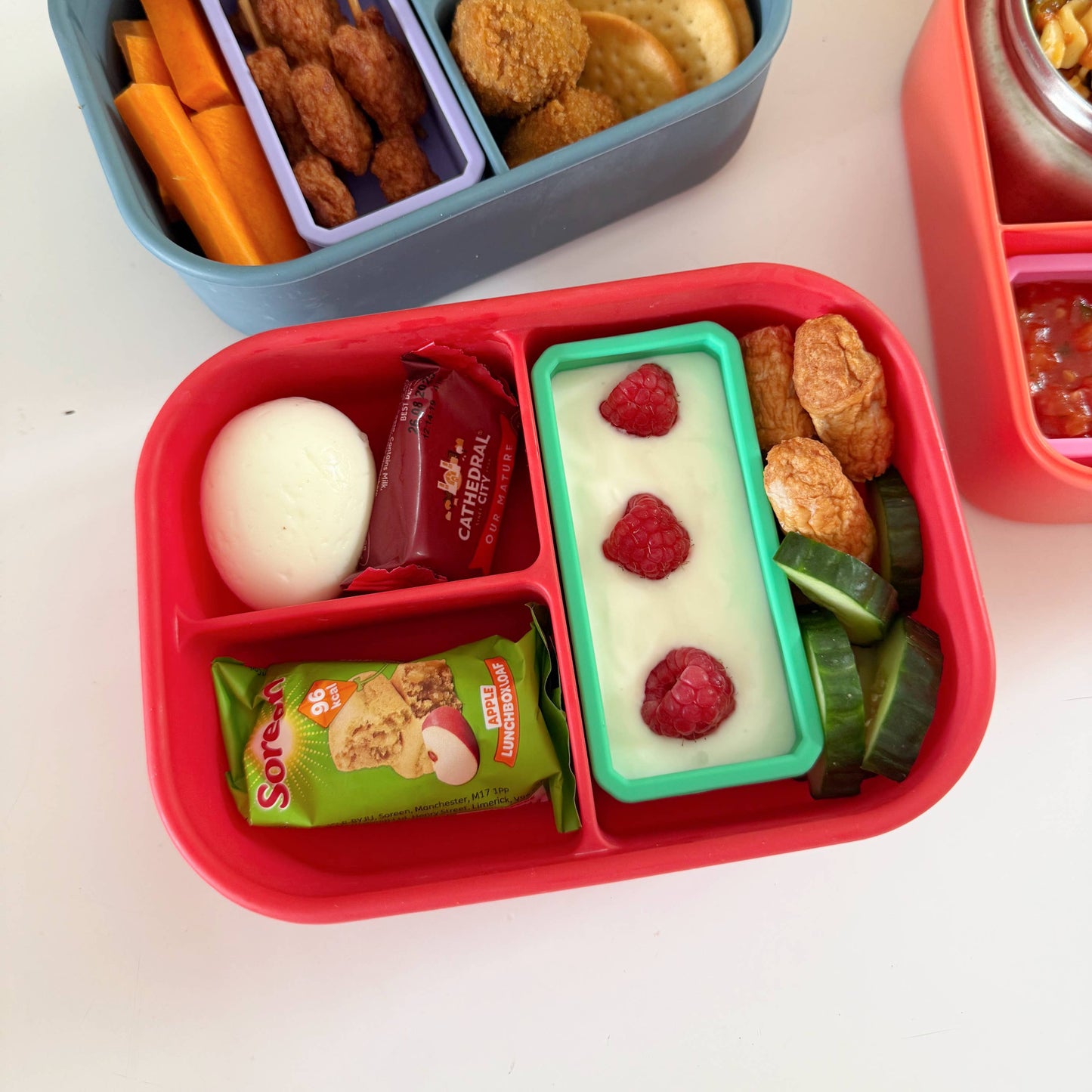 Pick Plates Large Pick & Dip Pots – Leakproof Silicone Sauce Containers 3 Pack