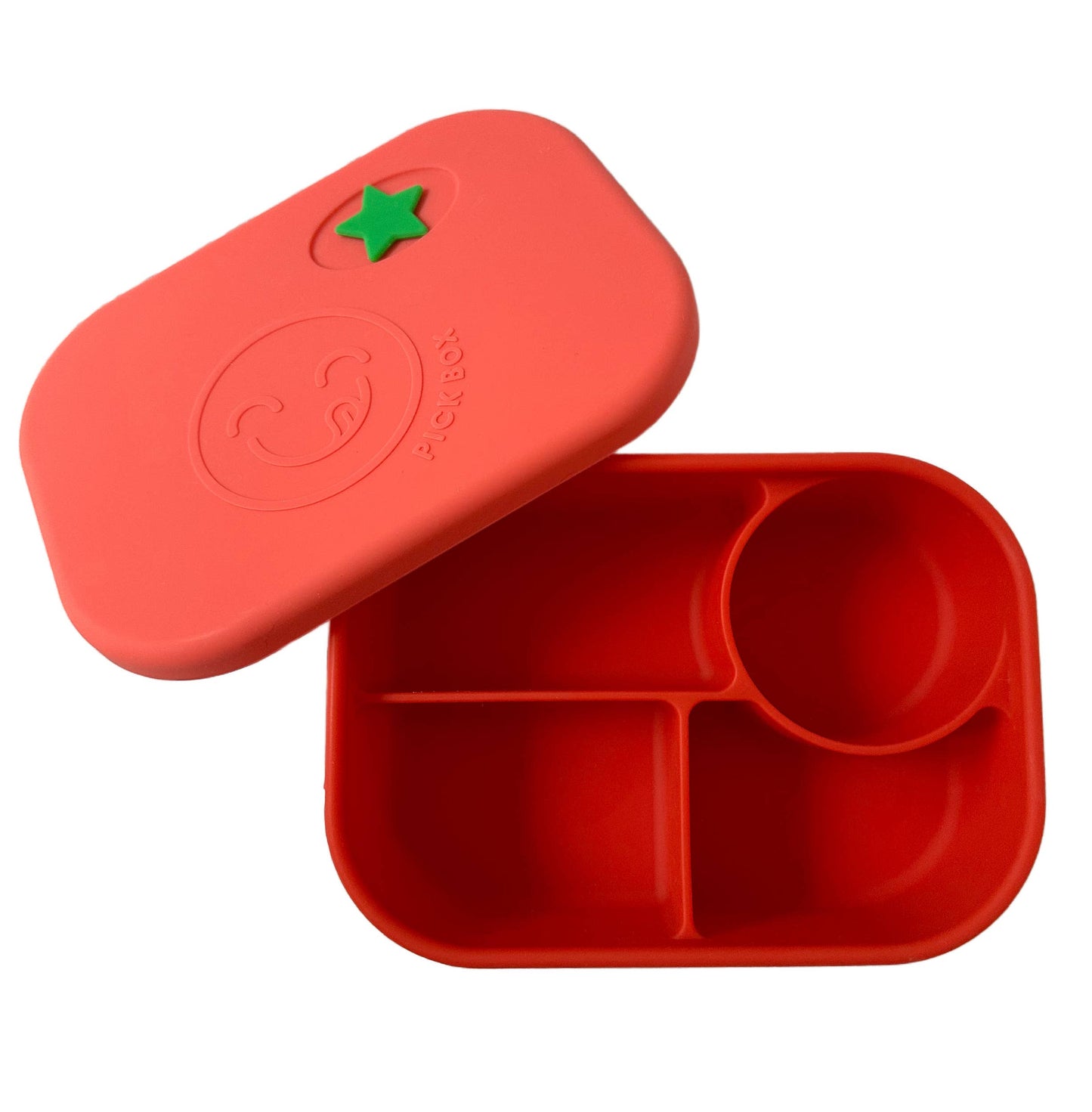 Pick Plates Pick Box Bento Silicone Lunch Box – 4 Compartment 750ml