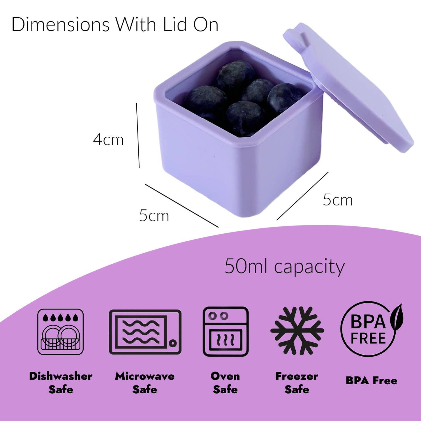 Pick Plates Pick & Dip Pots – Leakproof Silicone Dip Containers 3 Pack