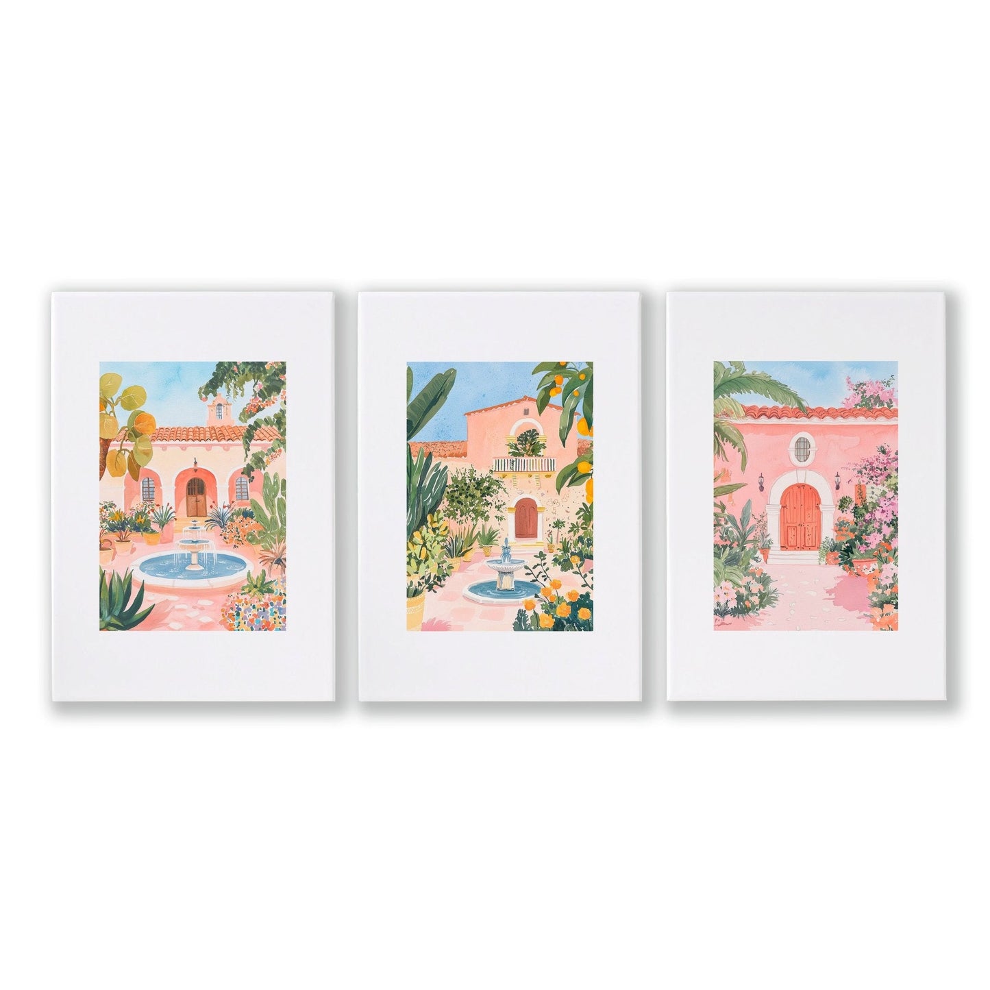 Pictures For Walls | Set of 3 Beach Decor Wall art Prints