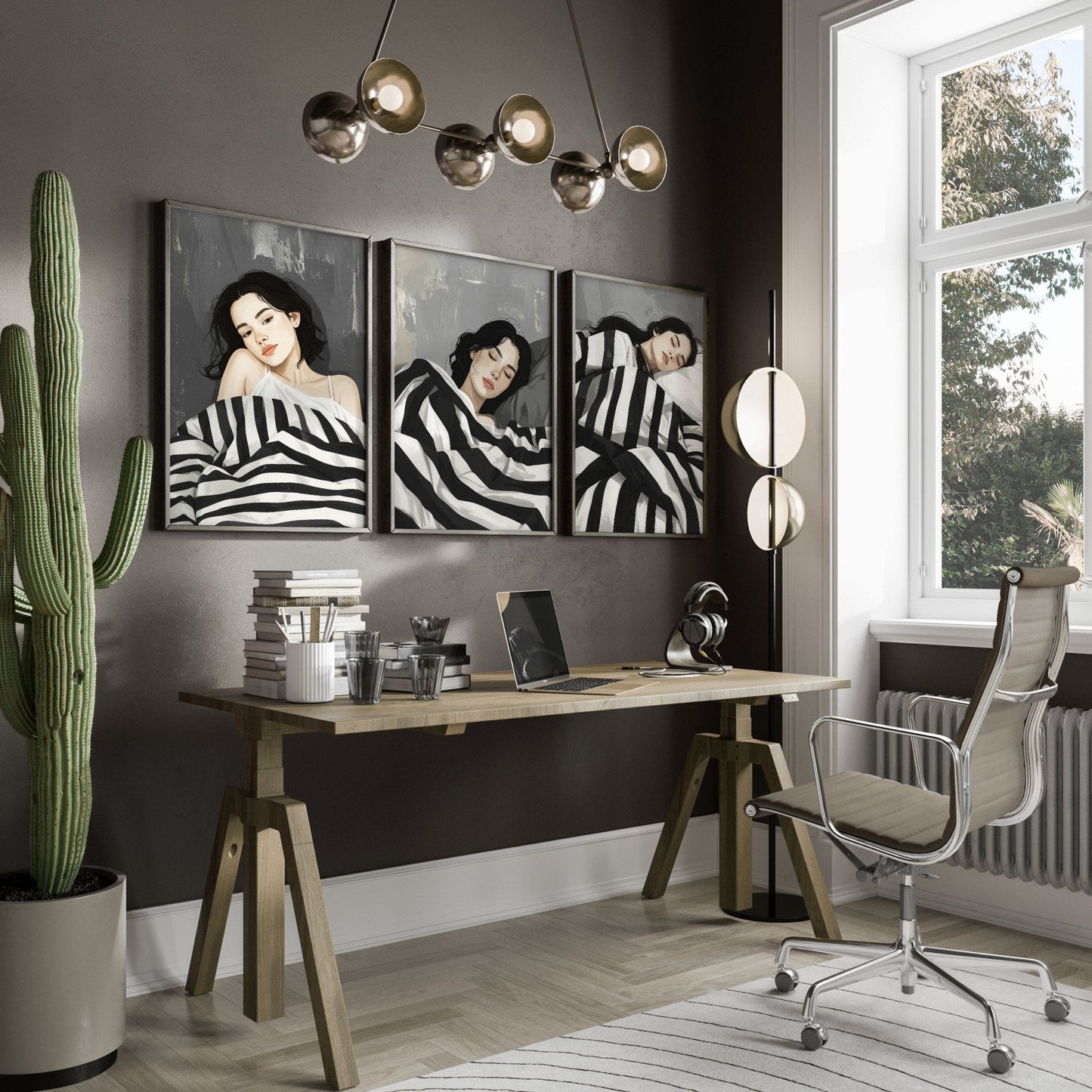 Pictures In Frames | Set of 3 Boho Women Wall art Prints