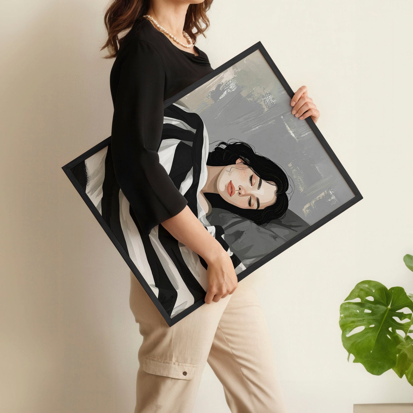 Pictures In Frames | Set of 3 Boho Women Wall art Prints