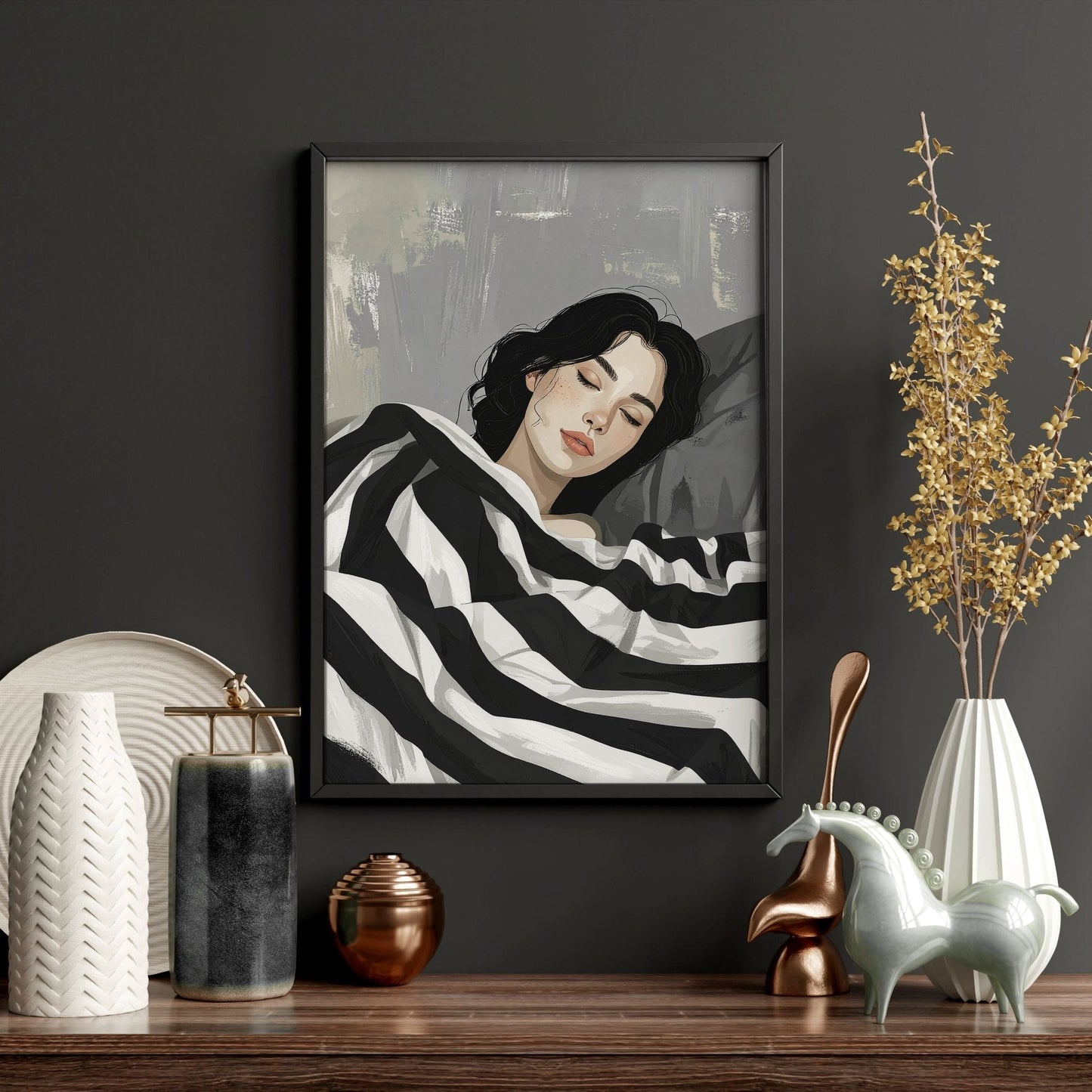 Pictures In Frames | Set of 3 Boho Women Wall art Prints