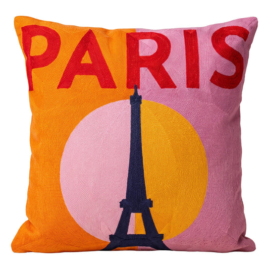 Paris Needlepoint Pillow