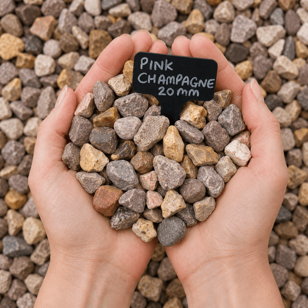 Pink Champagne Gravel Jumbo Bag