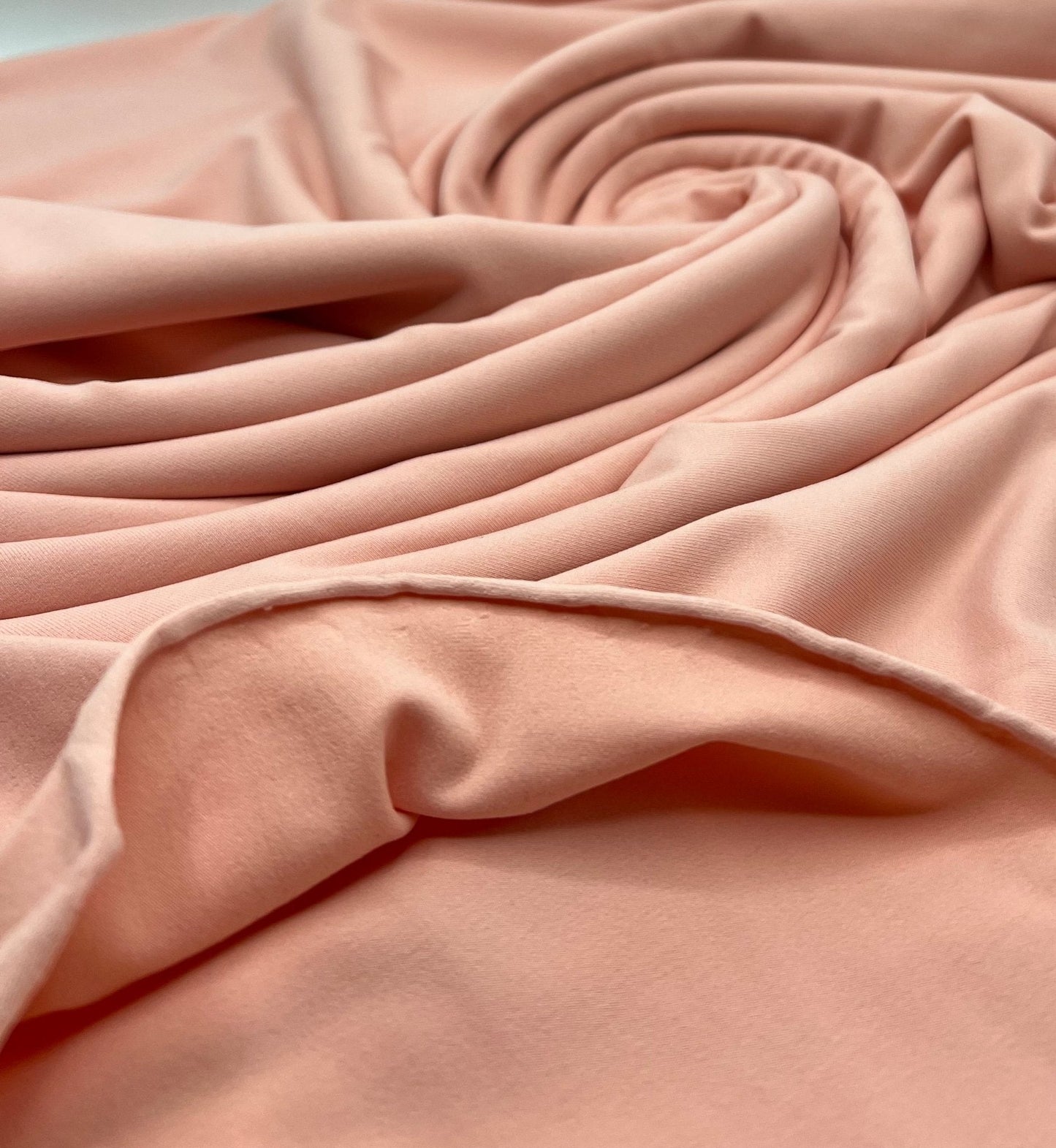 Nude Pink Stretch Jersey 220GSM 4 Way Stretch Fabric