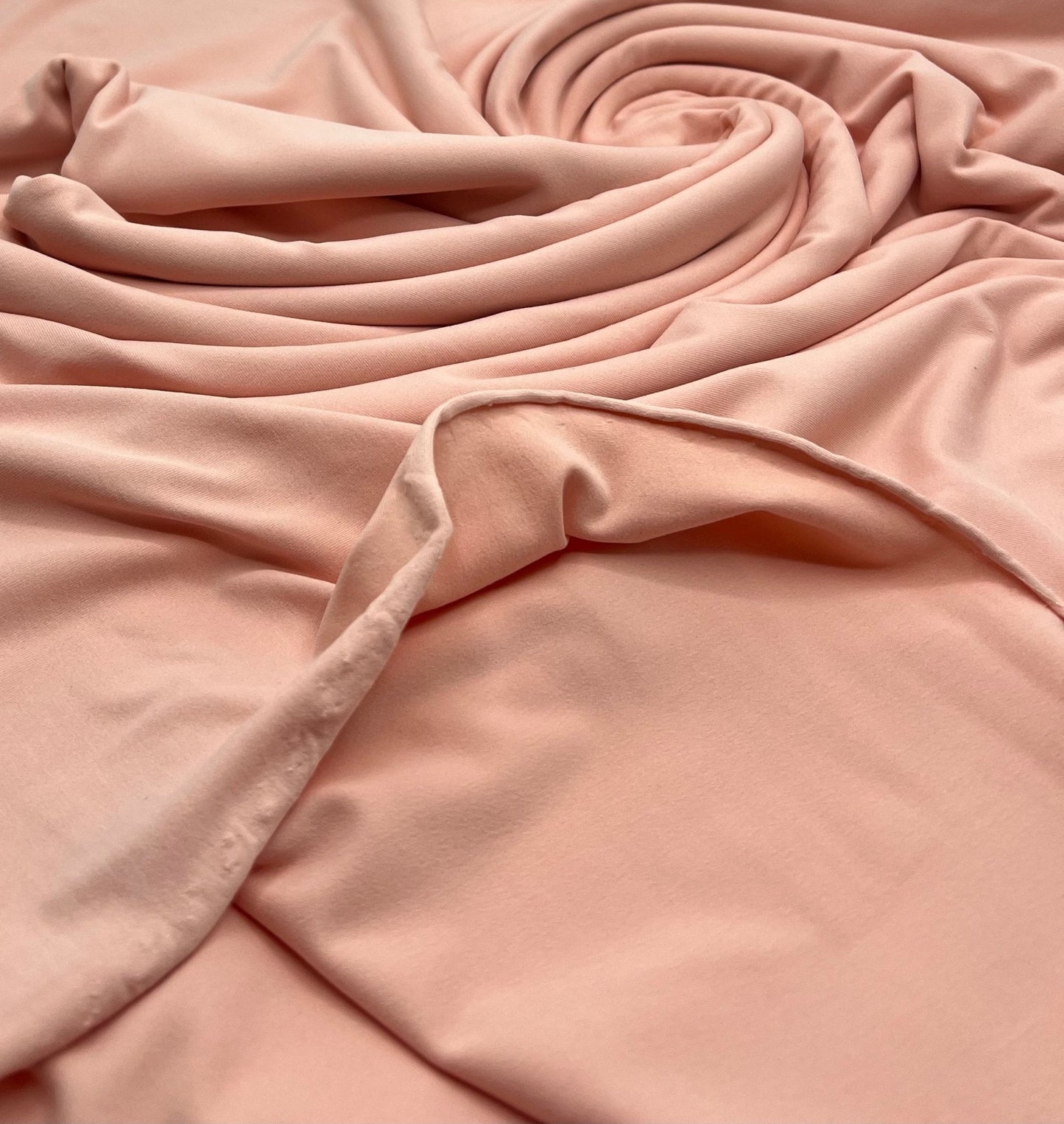 Nude Pink Stretch Jersey 220GSM 4 Way Stretch Fabric