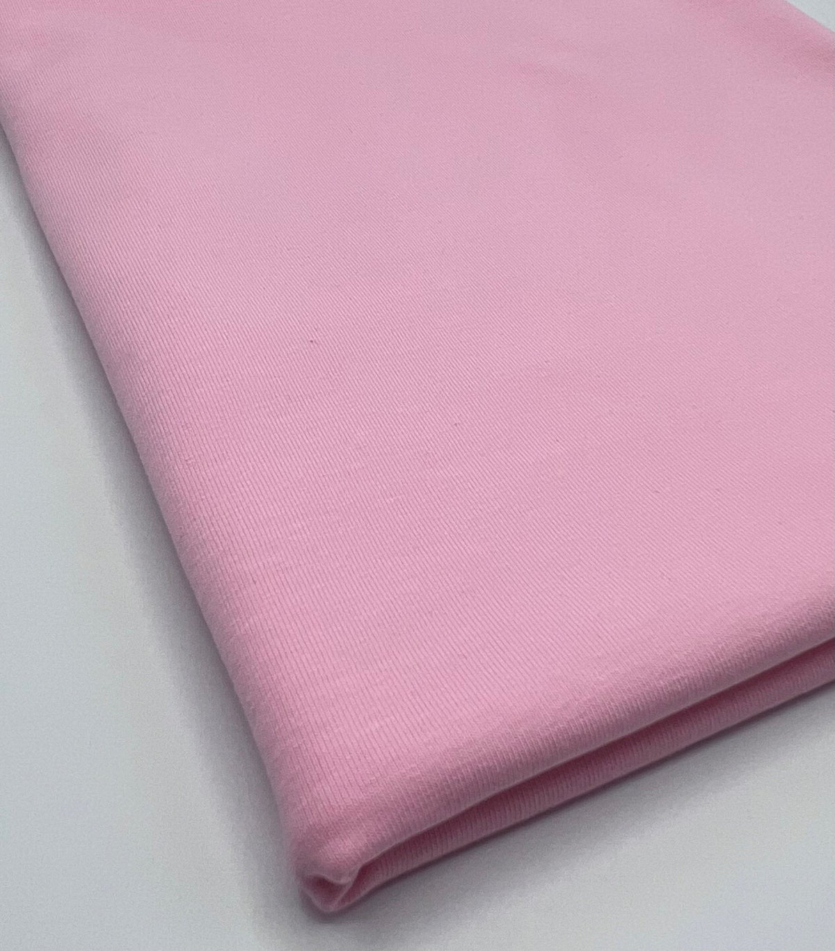 Pink Cotton Stretch Jersey 240 GSM 92/8 Lycra 4 Way Stretch