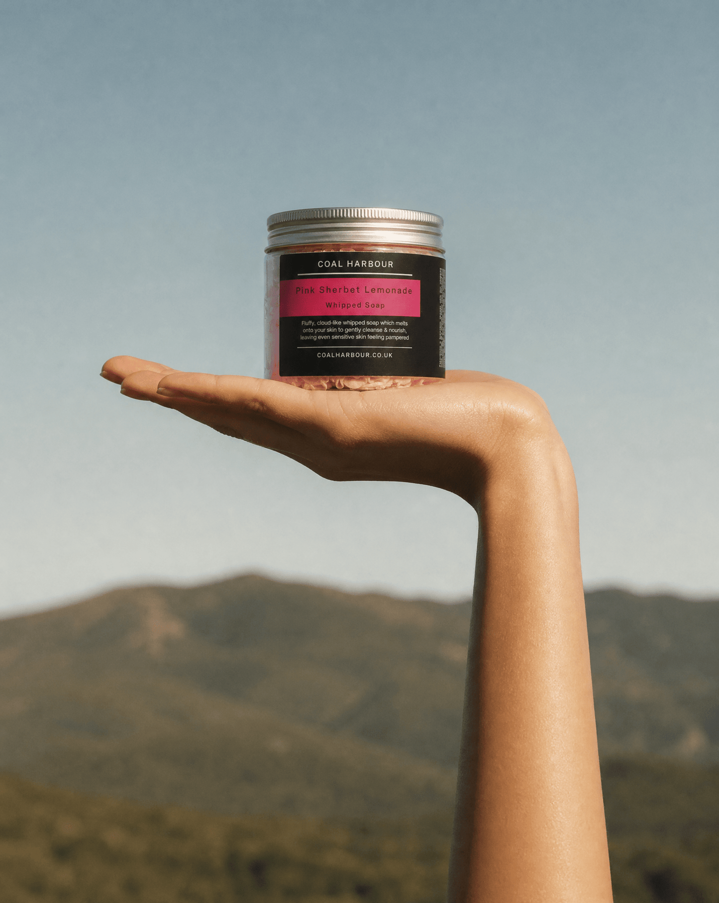 Pink Sherbet Lemonade Whipped Soap 120g
