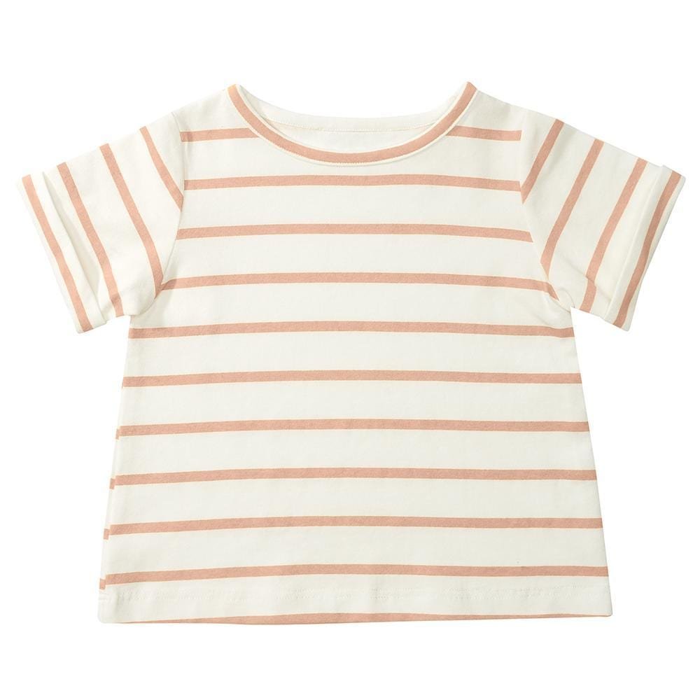 Pink Breton Stripe Summer T-Shirt