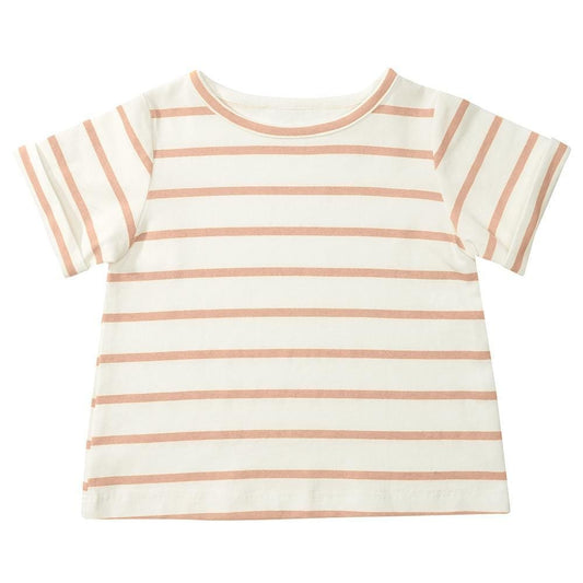 Pink Breton Stripe Summer T-Shirt