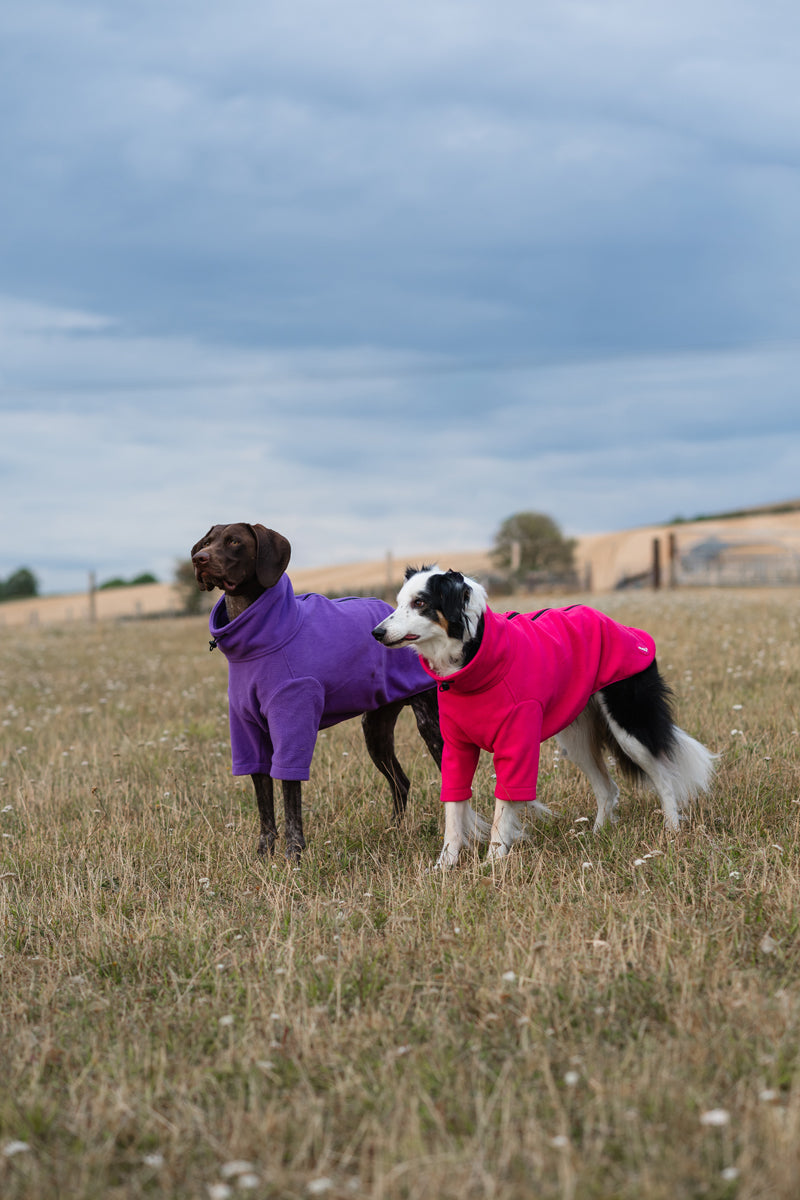 Fleece Dog Jumper - Pink