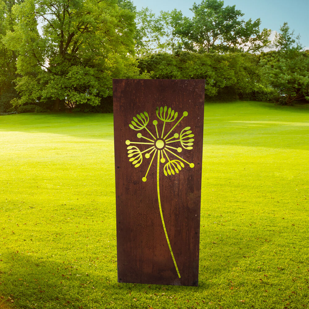 PoppyForge Dandelion Decorative Garden Screen