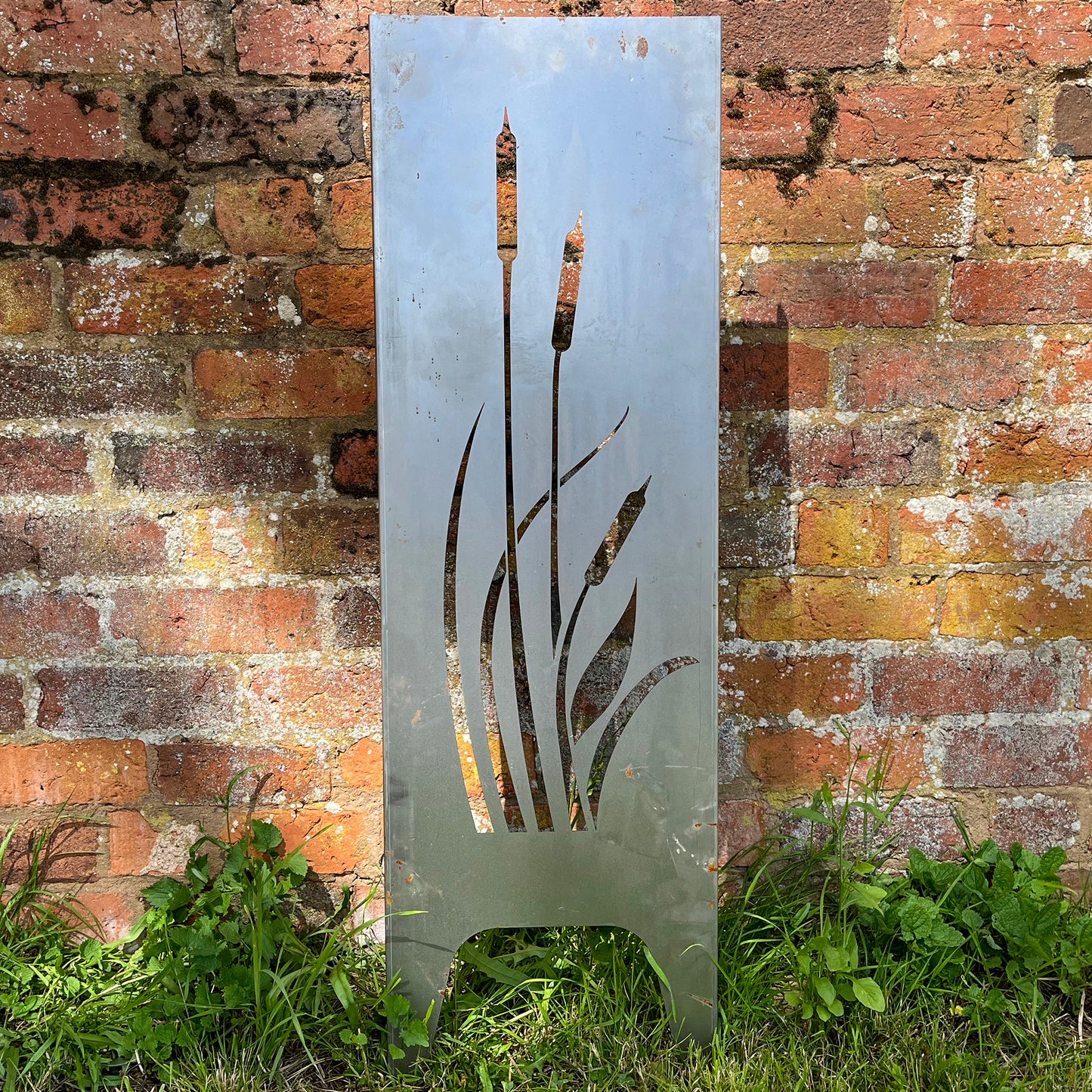 PoppyForge Bulrush Decorative Garden Screen