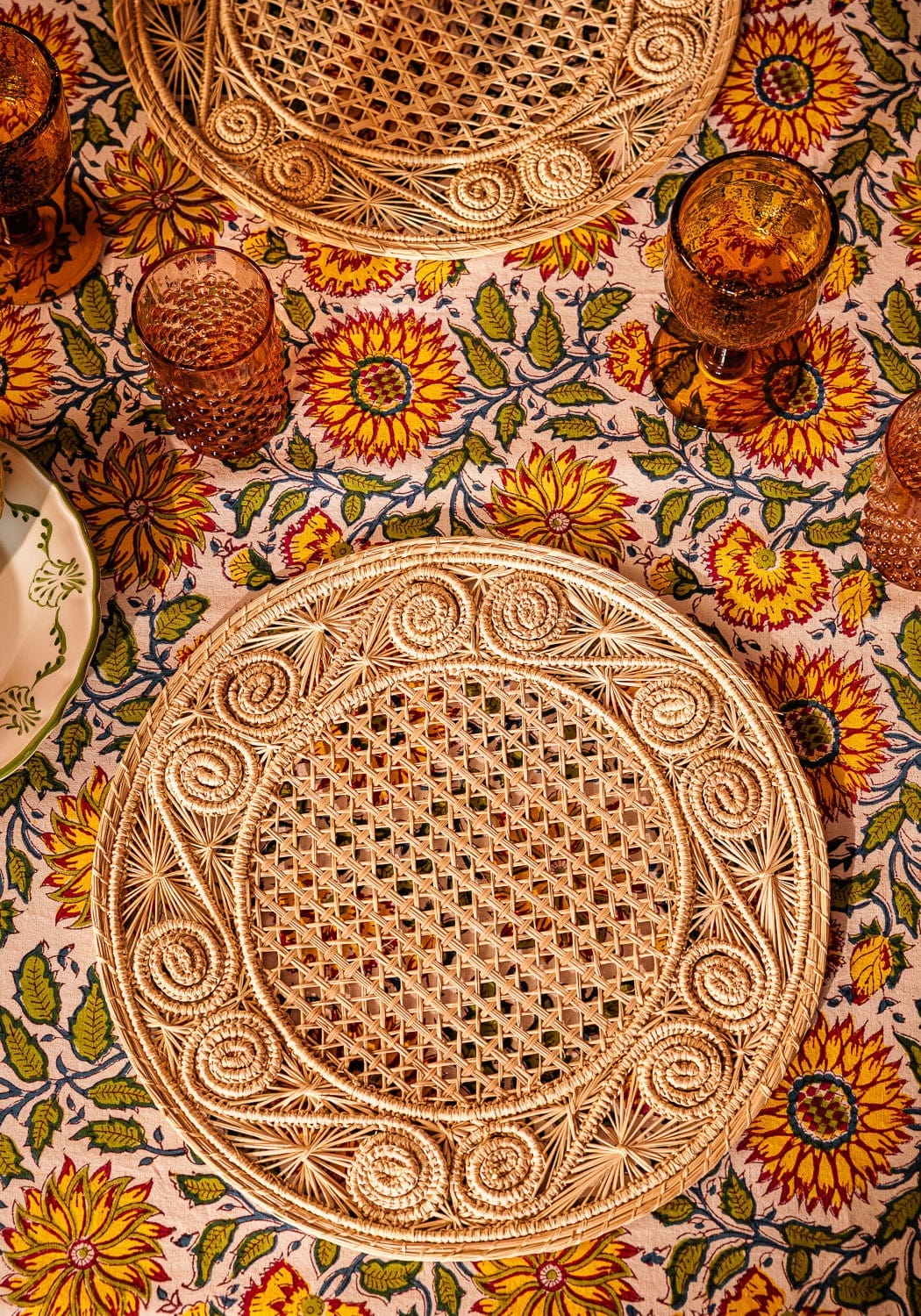Atlántico  Iraca Placemat Natural - Set of 4