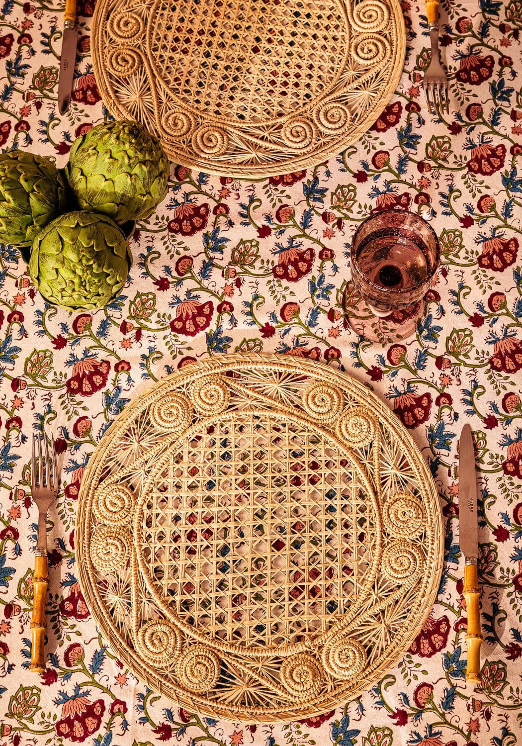 Atlántico  Iraca Placemat Natural - Set of 4