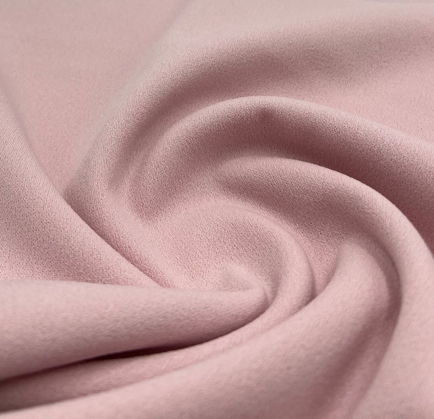 Plain Pink Scuba Crepe Stretch Jersey Fabric 4 Way Stretch
