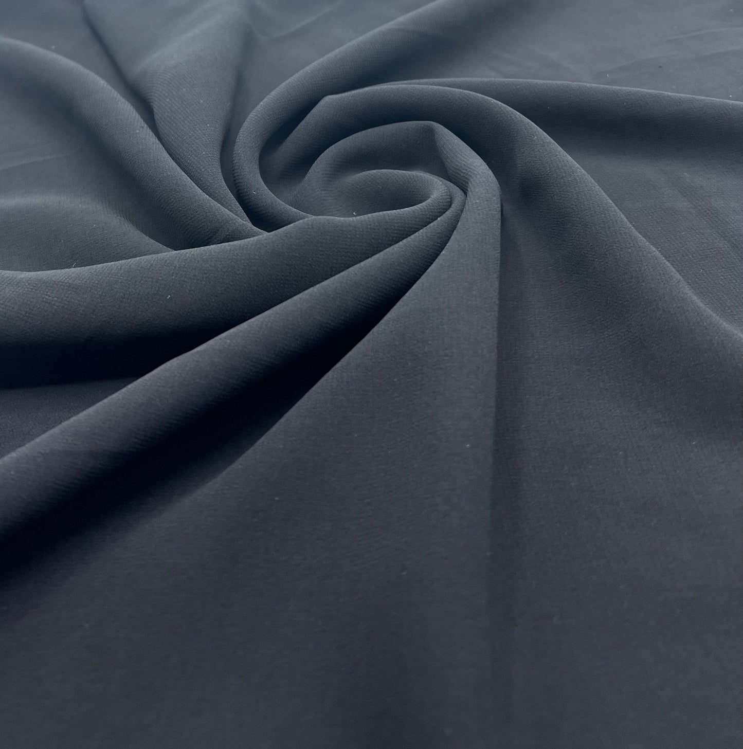 Plain Black Chiffon Sheer Dress Bridal Fabric