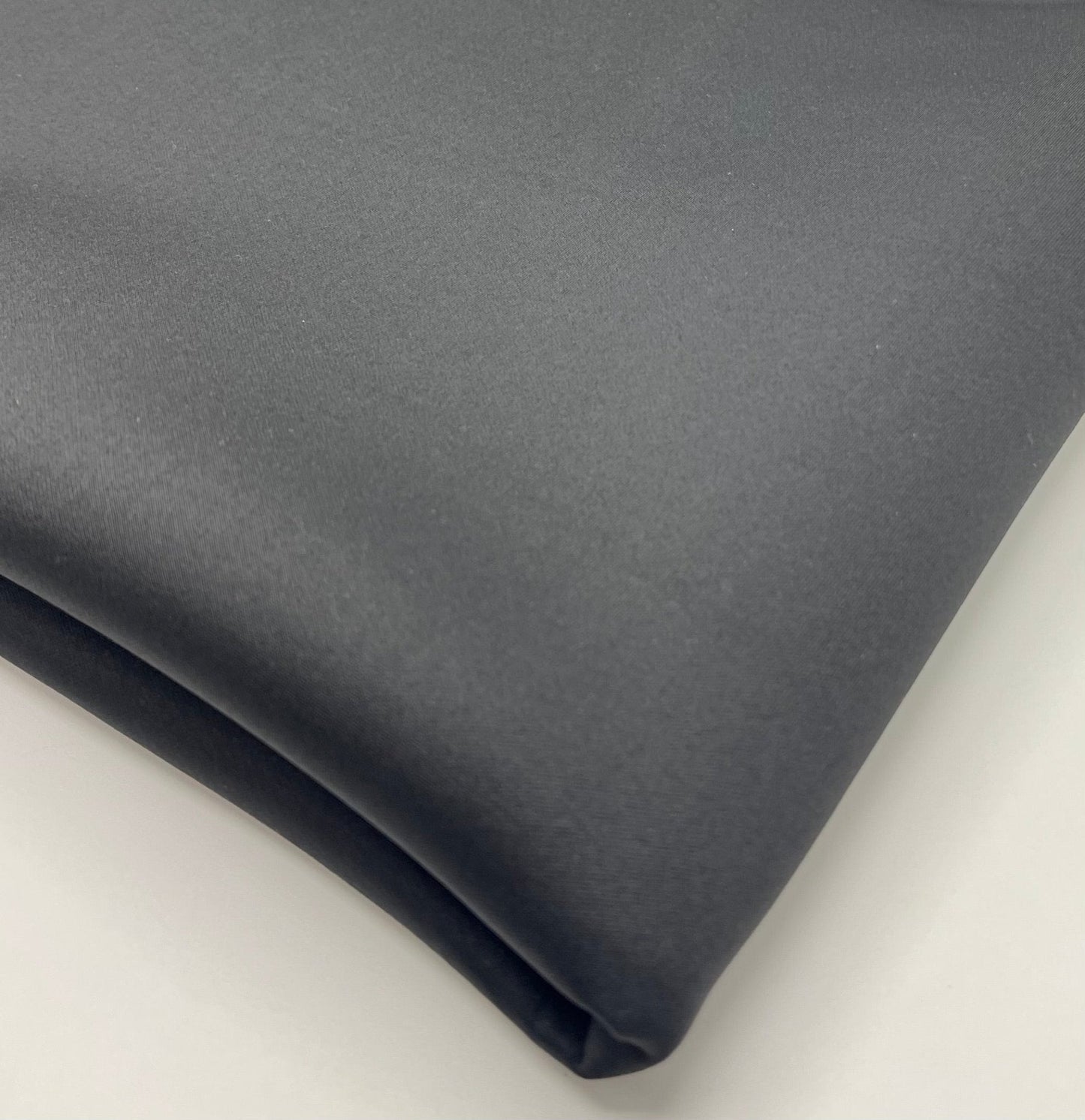 Plain Black Scuba Foam 3D Mono Scuba Stretch Fabric