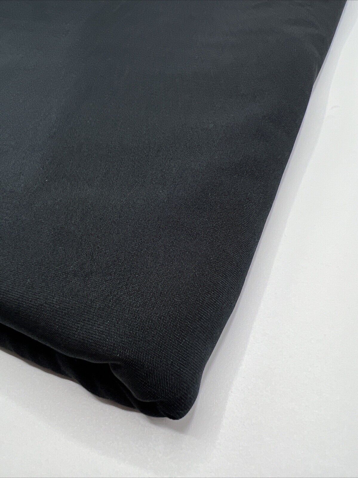 Plain Black Swimwear / Sportswear 4 Way Stretch Fabric