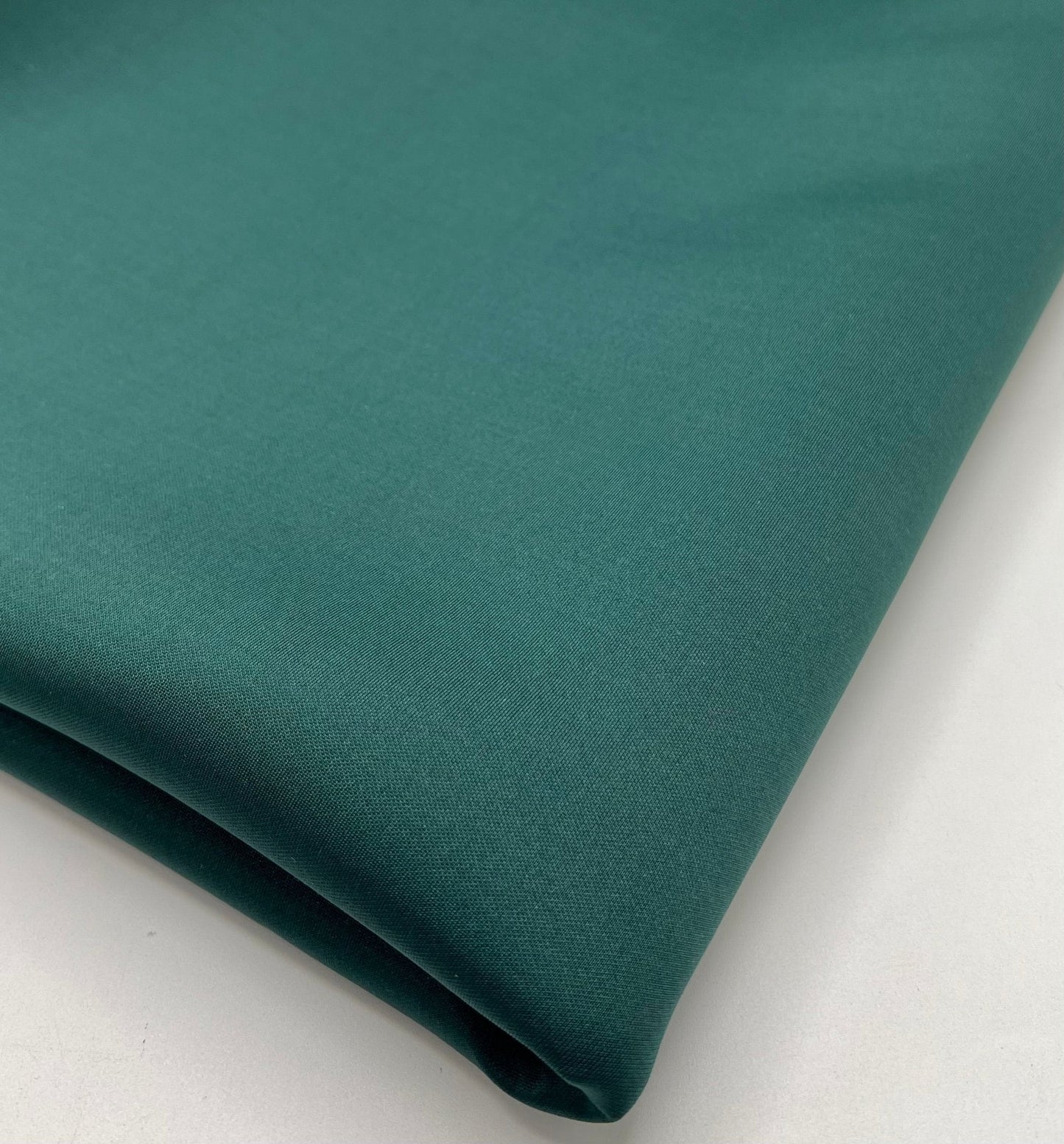 Plain Bottle Green Scuba Foam 3D Mono Scuba Stretch Fabric