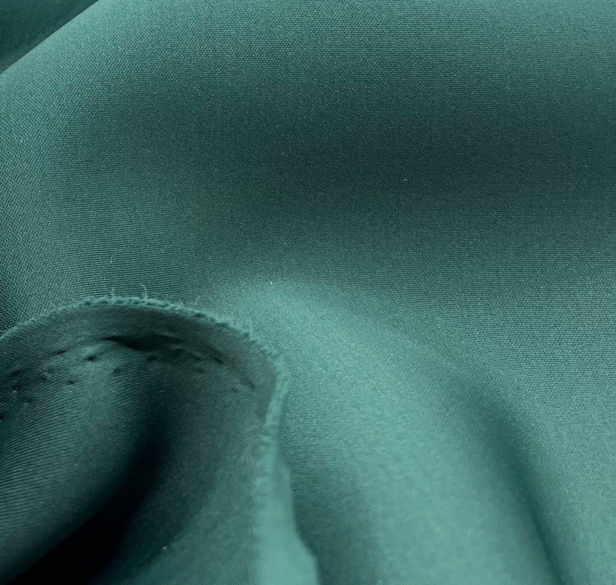 Plain Bottle Green Scuba Foam 3D Mono Scuba Stretch Fabric